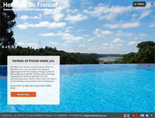 Tablet Screenshot of herdadedofreixial.com
